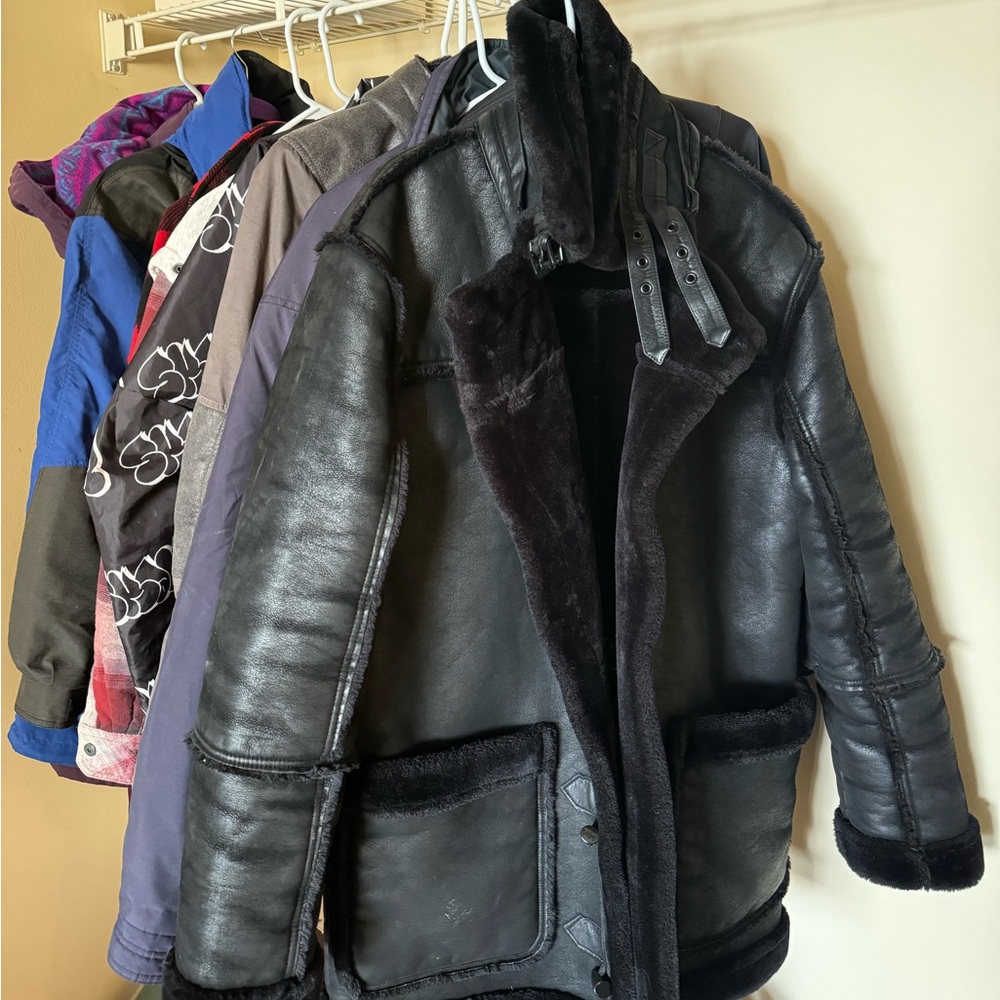 Jordan Craig black winter coat
